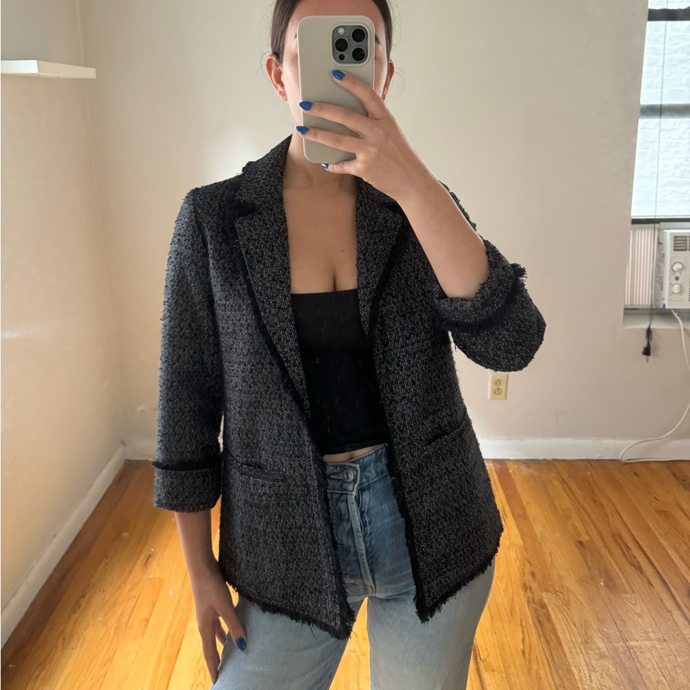 Cupcakes & Cashmere Tweed Blazer